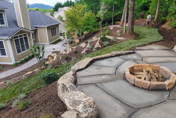 backyard fire pit