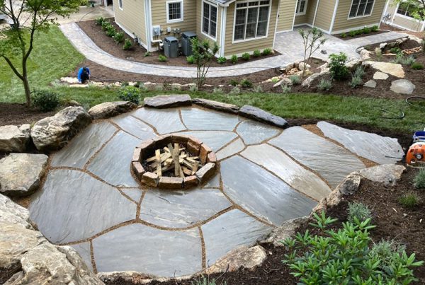 backyard fire pit