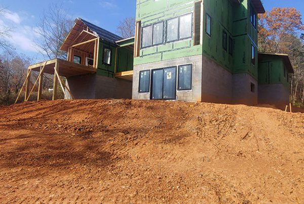 new construction property grading