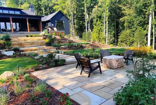 custom backyard patio design