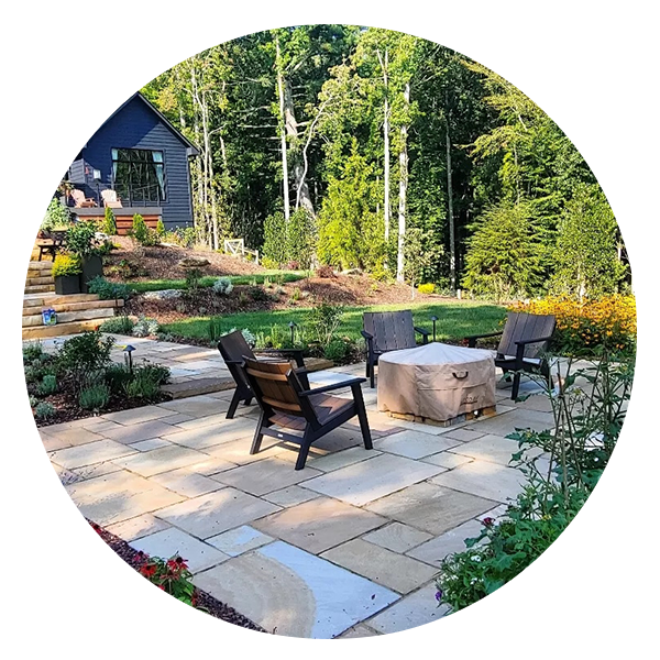 Flagstone Patio Design